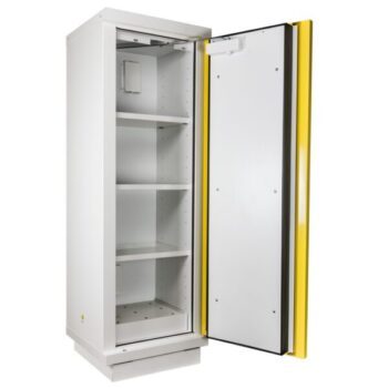 Armoire de sécurité en 14470 -1 - 90 minutes haute 1 porte jaune, Trionyx – Image 4