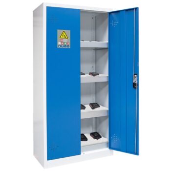 Armoire haute 2 portes avec 4 coussins ignifuges, Trionyx
