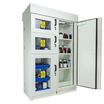 Armoire multirisques en 14470 - 1 90 minutes  4 compartiments - partie corrosive en PVC, Trionyx