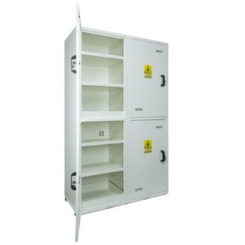 Armoire de sécurité - multirisques haute 4 portes 4 compartiments , Trionyx – Image 4