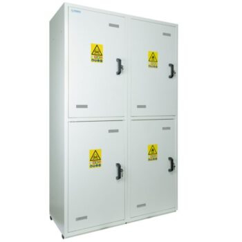 Armoire de sécurité - multirisques haute 4 portes 4 compartiments , Trionyx – Image 6