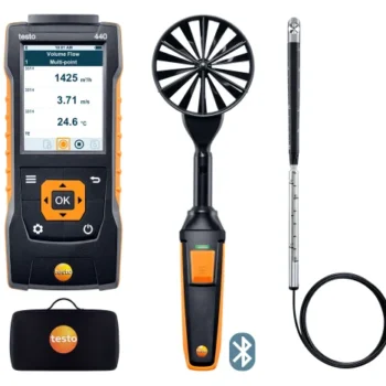 testo 440 Kit combiné 2 avec Bluetooth® pour l'écoulement