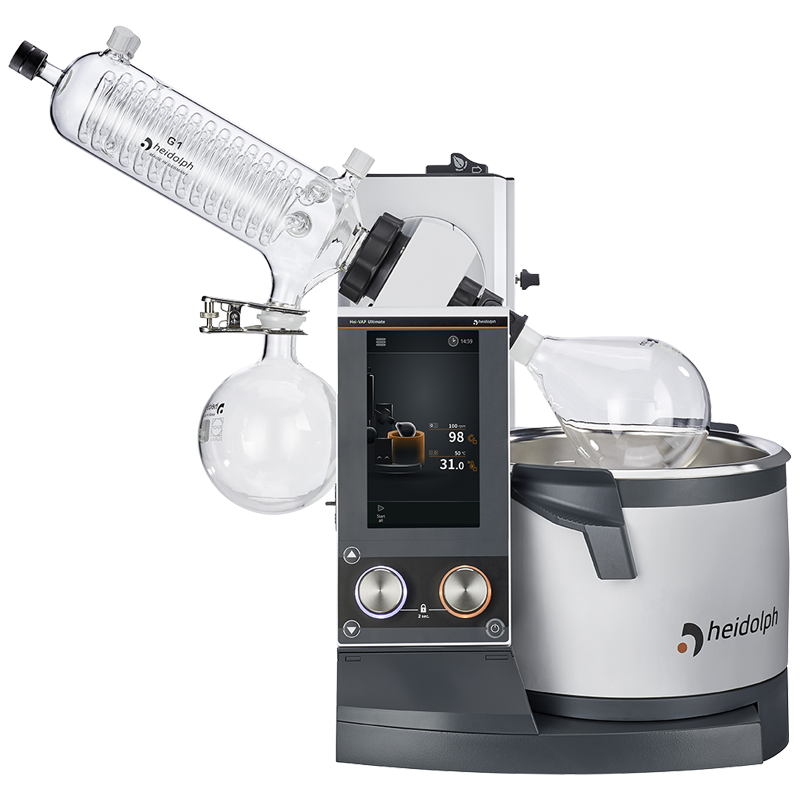 Évaporateur rotatif - Hei-VAP Ultimate modèle à levée motorisée à verrerie diagonale G1- Heidolph