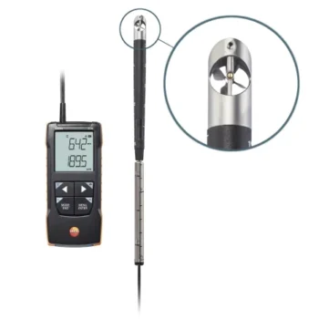 testo 416 - Anémomètre numérique à hélice de 16 mm avec connexion à l'App