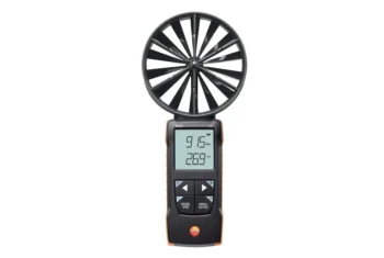 testo 417 - Anémomètre numérique à hélice de 100 mm avec connexion à l’App