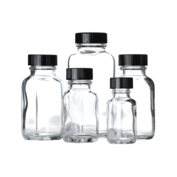 Bouteille carrée française WHEATON® - 8 onces - DWK