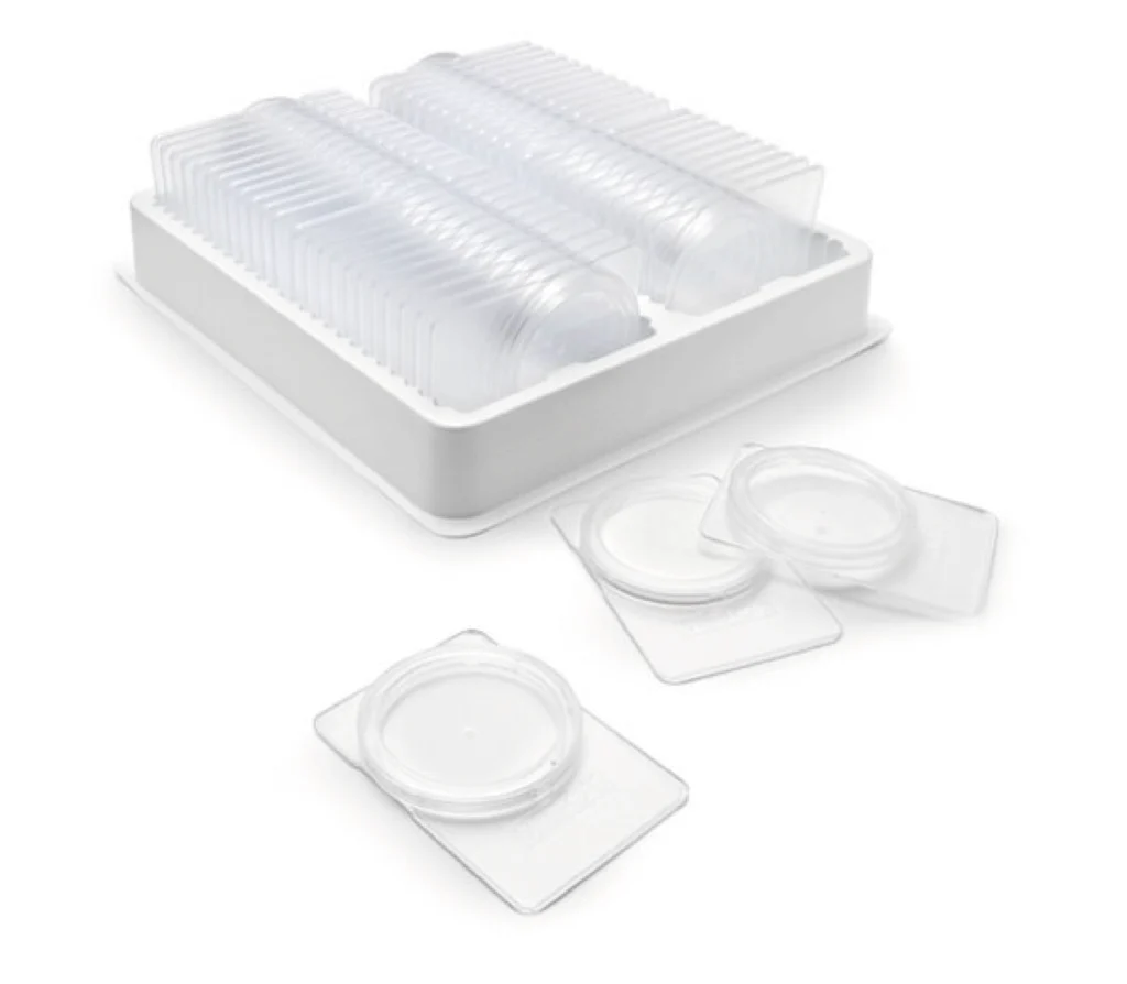 Boîtes de Petri, paquet plastique de 100 - Merck