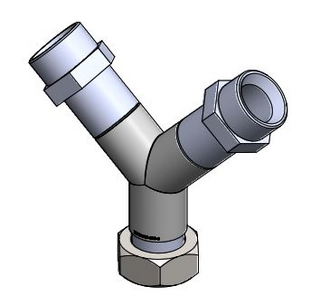 Collecteur en Y M16 x 1 I / 2x M16 x 1 E - HKA 194 - Lauda