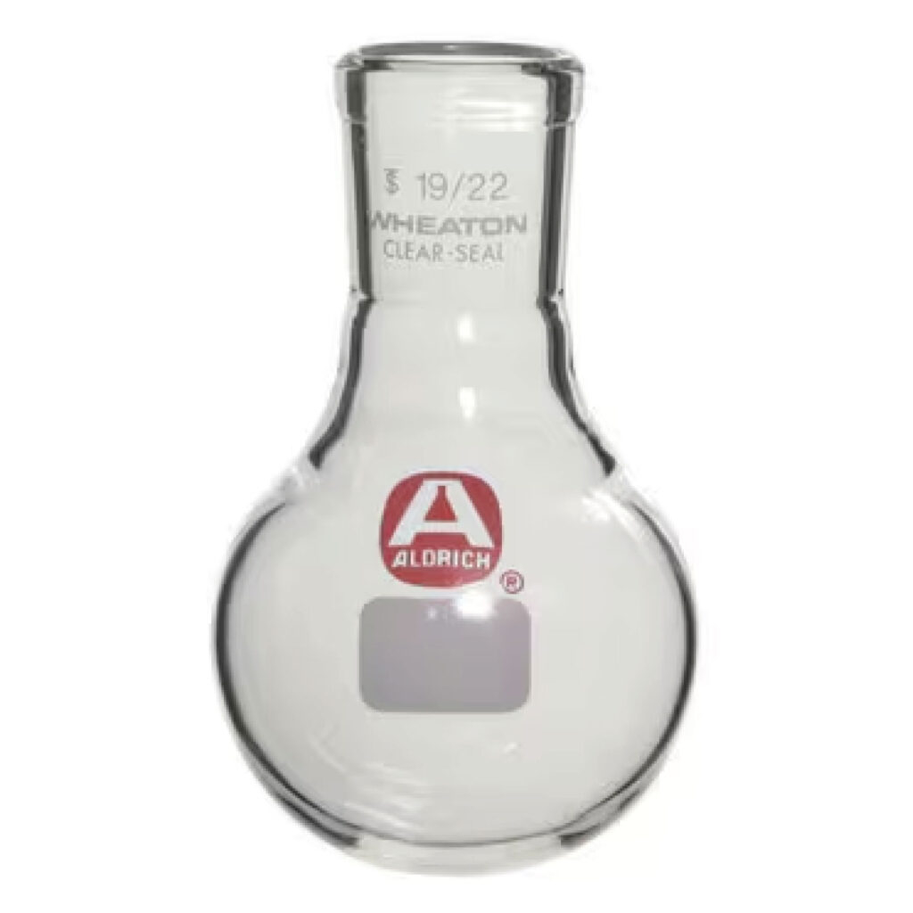 ballon à fond rond à col unique Aldrich avec joint Clear-Seal 50 mL